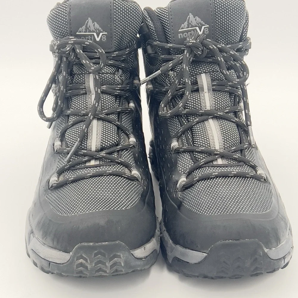 NORTIV 8 Men's‎ Hiking Boots Waterproof Non-slip Trekking Traveling Shoes * Wide